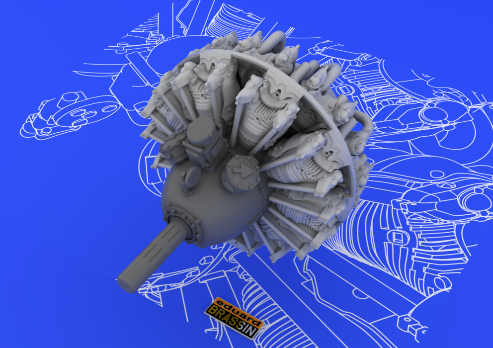 Eduard 648056 R-2800-10 engine 1/48 (Eduard) – Bild 7