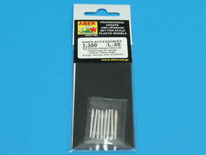 Aber 350L-35 Set of 8 pcs 356 mm barrels for Kongo, Haruna, Hiei, Kirishima 1/350 – Bild 5
