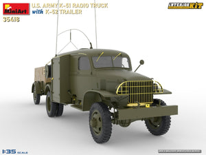 MiniArt 35418 US ARMY K-51 RADIO TRUCK WITH K-52 TRAILER. INTERIOR KIT 1/35 – image 5
