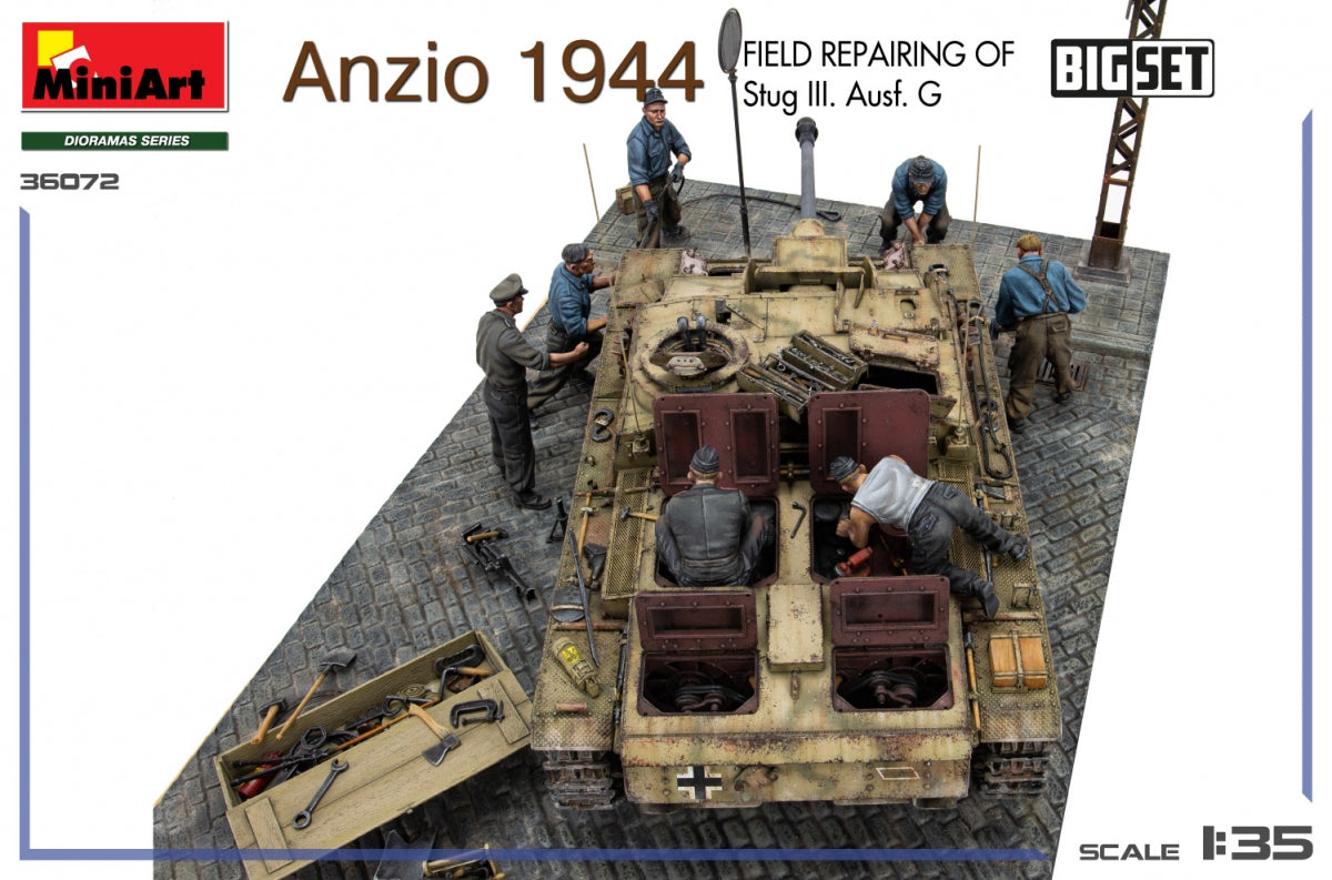 MiniArt 36072 Anzio 1944. Field Repairing of Stug III. Ausf. G. BIG SET 1/35 – image 5
