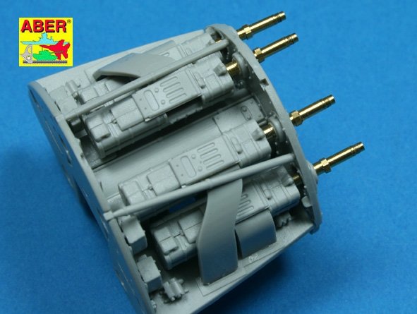 Aber A32107 Armament for german fighter Me 262 A-1a 1/32 – immagine 3