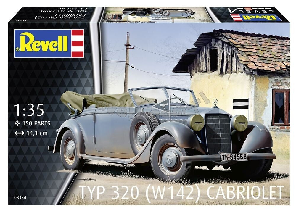 Revell 03354 Typ 320 (W142) Cabriolet 1/35