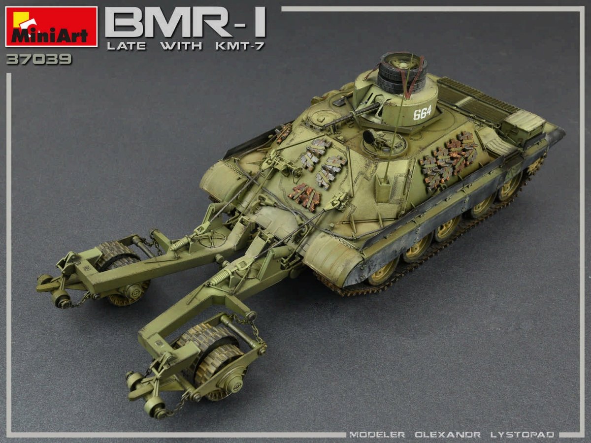 MiniArt 37039 BMR-1 Late Mod. with KMT-7 1/35 – image 5