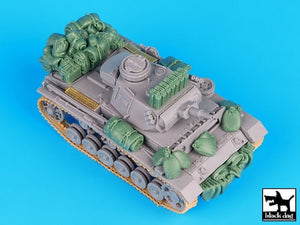 Black Dog T72037 German Pz.Kpw III Ausf.N DAK accessories set for Dragon 1/72 – immagine 2