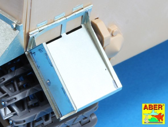 Aber 16051 Rear fenders for Tiger I, Ausf.E – (Late version) 1/16 – Bild 6