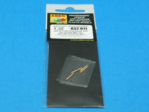 Aber A32011 Set of 4 barrel tips for German 13 mm MG 131 aircraft machine gun 1/32 – image 3