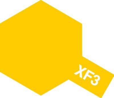 Tamiya XF3 Flat Yellow (81703) Acrylic paint 10ml – Bild 3