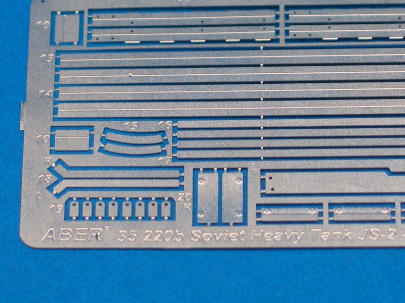 Aber 35220 Soviet heavy tank JS-2 - vol. 2 - additional set - fenders 1/35 – immagine 2