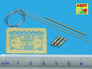 Aber R-25 US antenna and brackets (set of 3 pcs) 1/35 – image 2