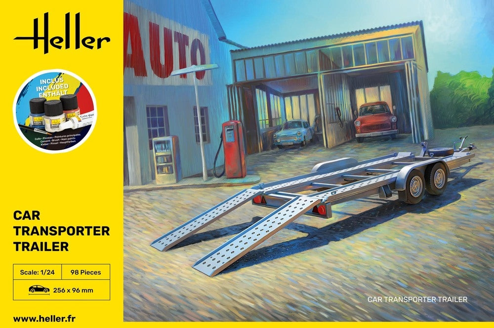 Heller 56774 Car Transport Trailer - Starter Kit 1/24 – image 3