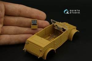 Quinta Studio QD35055 Kubelwagen typ 82 3D-Printed &amp;amp; coloured Interior on decal paper ( Italeri ) 1/35 – zdjęcie 3
