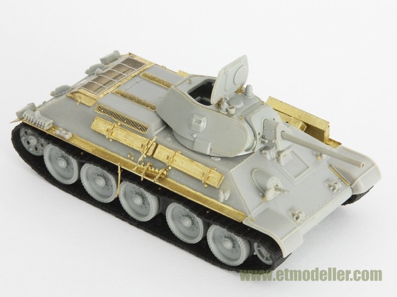 ET Model E72-005 WWII Soviet T-34/76 Mod.1941 For DRAGON Kit 1/72 – Bild 6