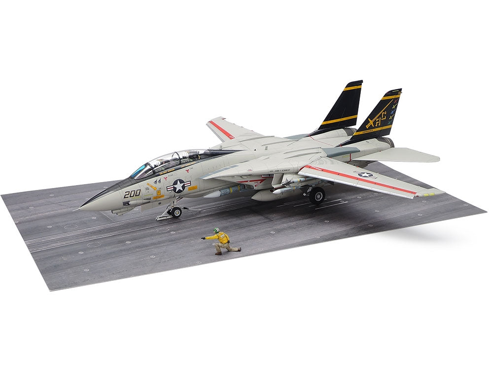 Tamiya 61122 Grumman F-14A Tomcat (Late Model) Carrier Launch Set 1/48 – Bild 4