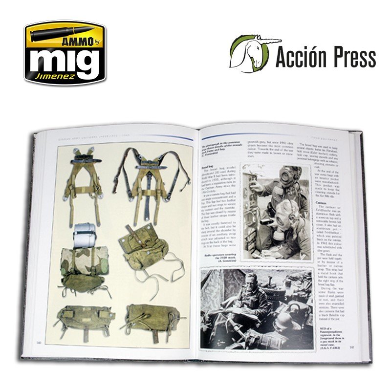 MUNITIONS de Mig Jimenez EURO0026 UNIFORMES DE L&amp;#39;ARMÉE ALLEMANDE - HEER (1933-1945) Anglais  – image 9