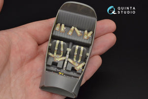 Quinta Studio QD32028 Bf 108 3D-Printed &amp;amp; colored Interior on decal paper (for Eduard kit) 1/32 – Bild 11