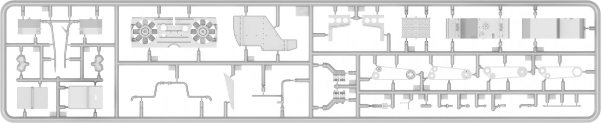 Mini Art 35338 Sturmgeschutz III Ausf. G APRIL 1943 ALKETT PROD. INTERIOR KIT 1/35 – obrázek 22