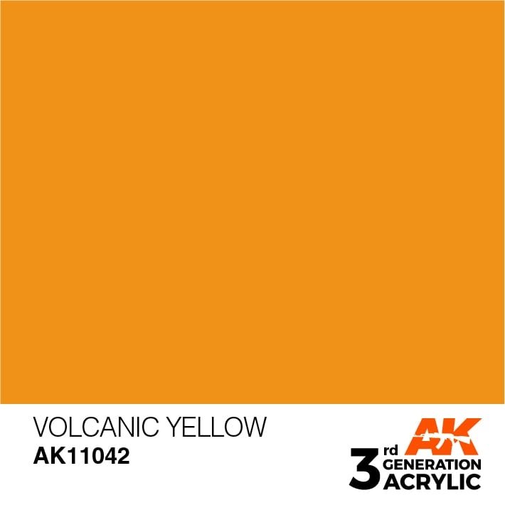 AK Interactive AK11042 Jaune Volanique 17 ml