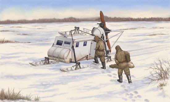 Trumpeter 02337 Soviet NKL-16 Aerosan 1/35