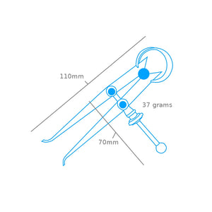 Modelcraft PDV6713-3 Inside Divider &amp;amp; Calipers (75mm) – image 2
