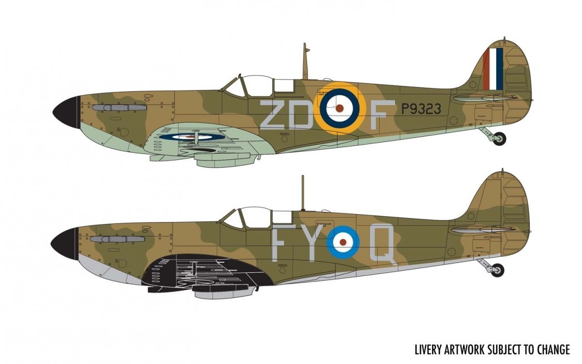 Airfix 05126A Supermarine Spitfire Mk.1a 1/48 – imagen 2