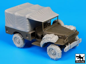 Black Dog T35102 US Dodge accessories set 1/35 – obrázek 5
