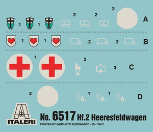Italeri 6517 Hf.2 Schwerer Heeresfeldwagen 1/35 – Bild 6