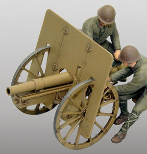 Fine Molds FM38 Imperial Japanese Army Artillery Type 41 75mm Mountain Gun 1/35 – immagine 3