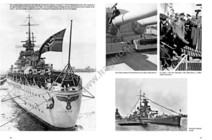 Kagero 95008 The Battleships Scharnhorst and Gneisenau vol. I EN/PL – obrázek 4