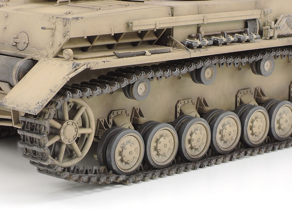 Tamiya 25208 Panzerkampfwagen IV Ausf F. &amp;amp; Motorcycle North Africa 1/35 – Bild 7