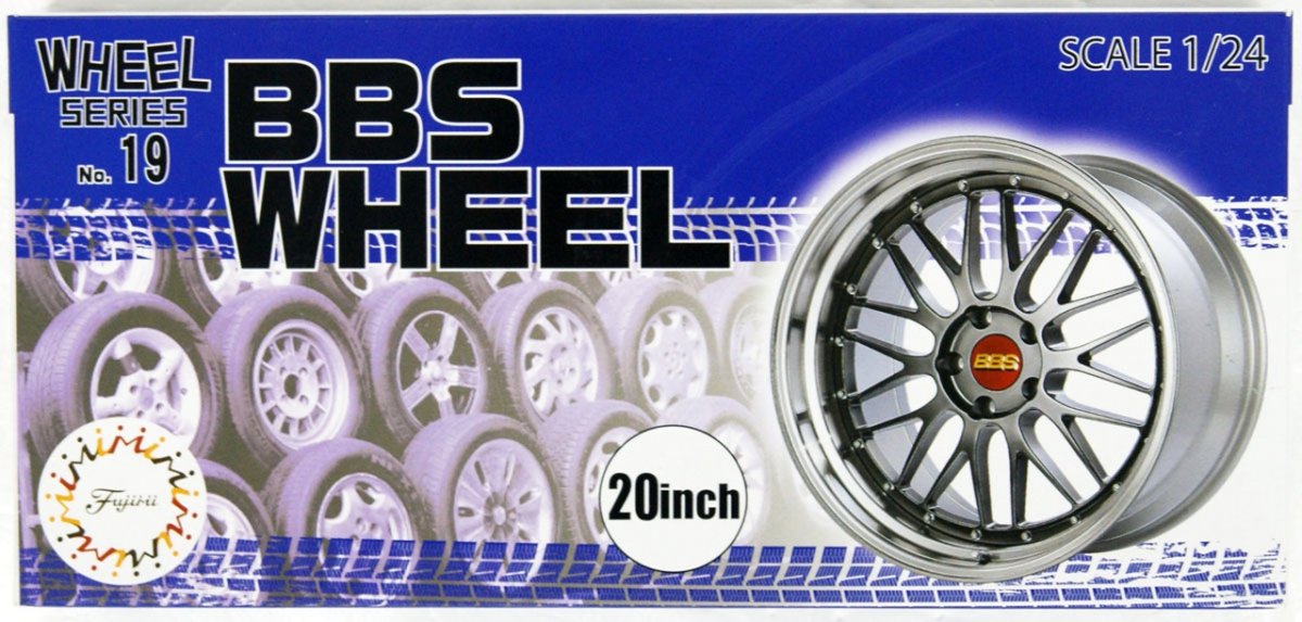 Roue Fujimi 193601 19 BBS Roue 20 pouces 1/24