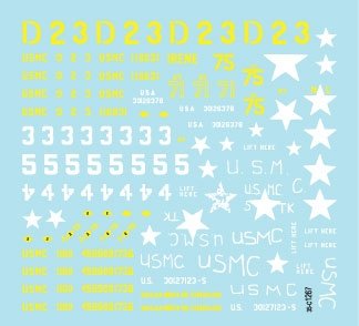 Star Decals 35-C1267 USMC M26 and M26A1 Pershing 1/35 – image 3