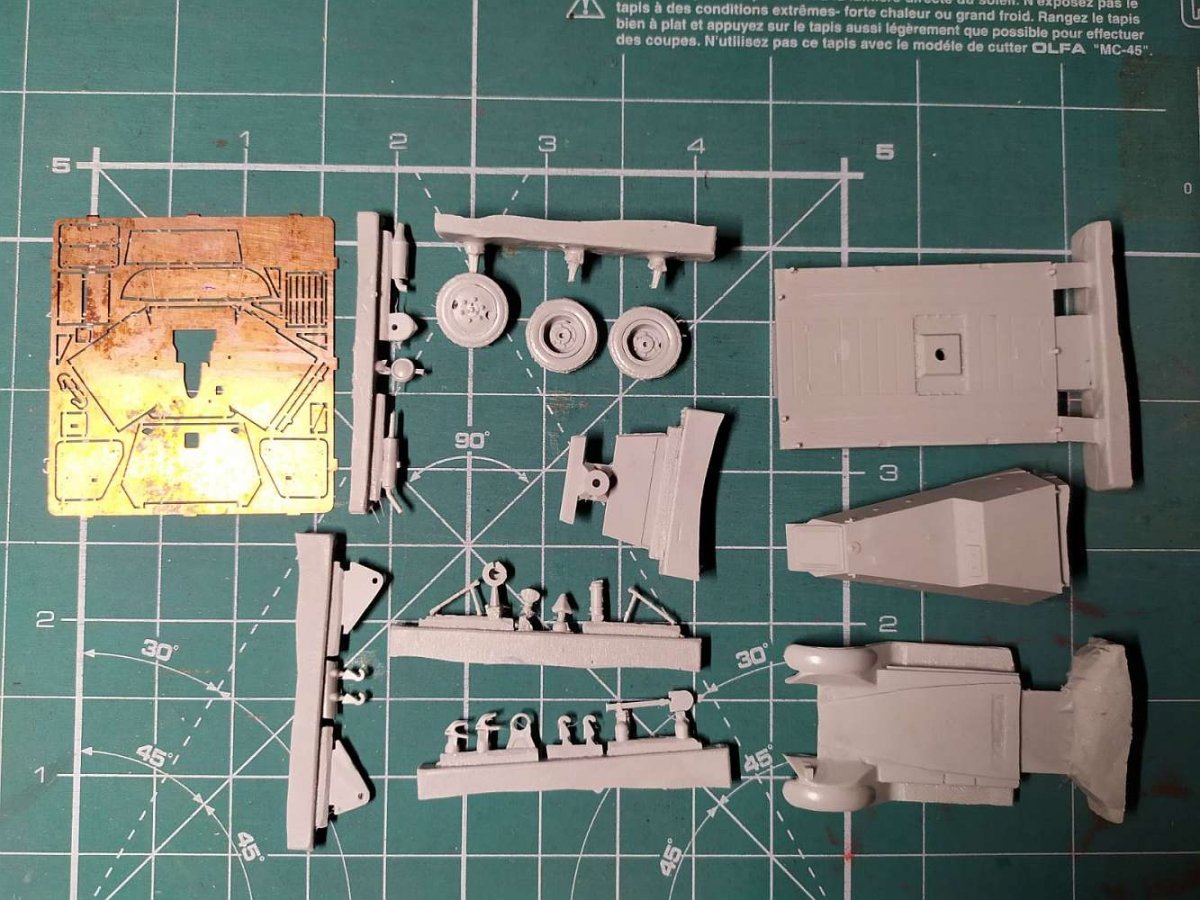 Maquette SEA035 ZiS-41 Canon automoteur antichar soviétique au 1/72 – image 2