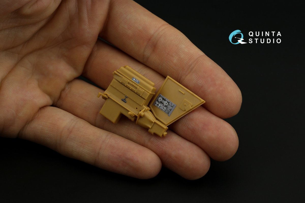 Quinta Studio QD35070 Mercedes-Benz L1500A 3D-Printed &amp;amp; coloured Interior on decal paper (ICM) 1/35 – zdjęcie 6