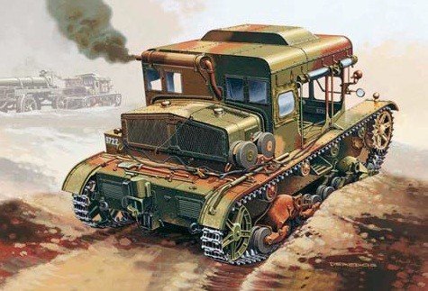 Mirage Hobby 72891 C7P Heavy Artillery Tractor 1/72