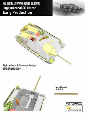 Vespid Models VS720022 Jagdpanzer 38(t) Hetzer Early Production 1/72 – imagen 5