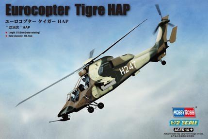 Hobby Boss 87210 French Army Eurocopter EC-665 Tiger HAP 1/72