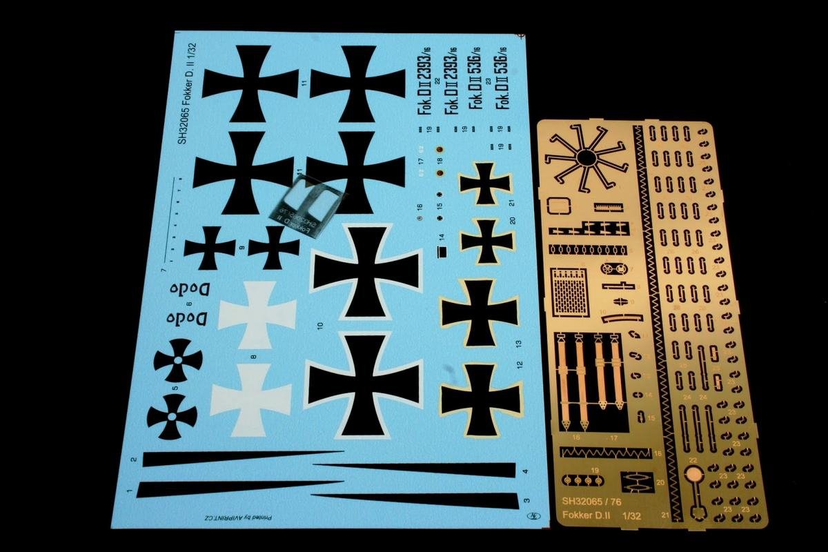 Special Hobby 32065 Fokker D. II Noir et Blanc à queue 1/32  – image 3