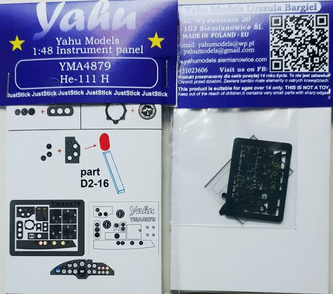 Yahu YMA4879 He-111H ICM (1/48)