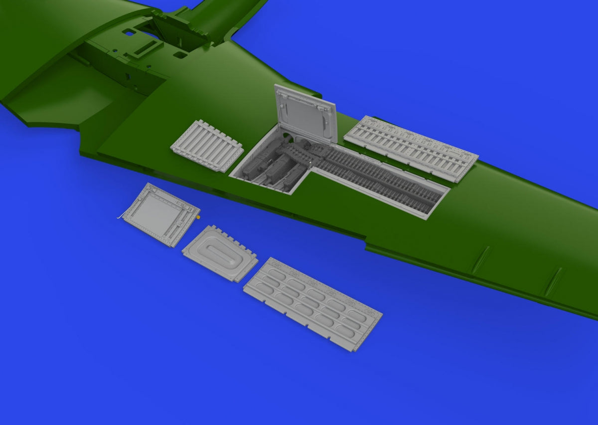 Eduard 672379 P-51D gun bays PRINT EDUARD 1/72 – obrázek 4