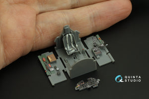 Quinta Studio QD72122 P-47D Thunderbolt Razorback 3D-Printed &amp;amp; colored Interior on decal paper (Tamiya) 1/72 – image 6