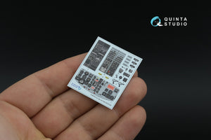 Quinta Studio QDS-35158 UH-1B 3D-Printed &amp;amp; colored Interior on decal paper (Trumpeter) (Small version) 1/35 – obrázek 12