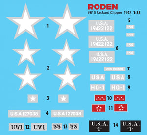 Roden 815 Packard Clipper 1941 1/35 – immagine 4