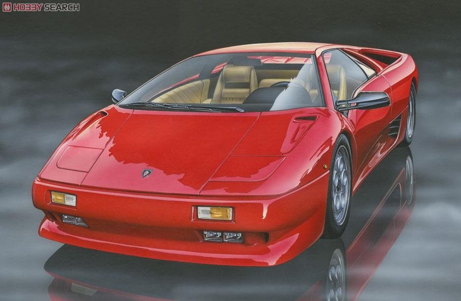 Fujimi 126791 Lamborghini Diablo/4WD VT Blackstar 1/24 – image 2