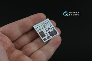 Quinta Studio QD48500 P-51B late/P-51C Late 3D-Printed colored Interior on decal paper (Eduard) 1/48 – immagine 6