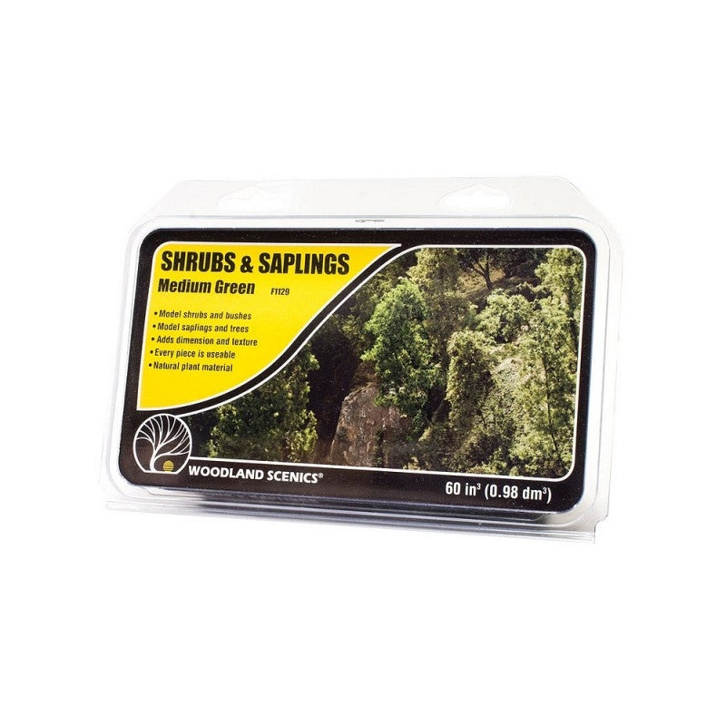 Woodland Scenic WF1129 SHRUBS - MEDIUM GREEN (0.98 dm3)