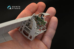 Quinta Studio QD32027 A6M5 (Nakajima prod.) 3D-Printed &amp;amp; colored Interior on decal paper (for Tamiya kit) 1/32 – immagine 5
