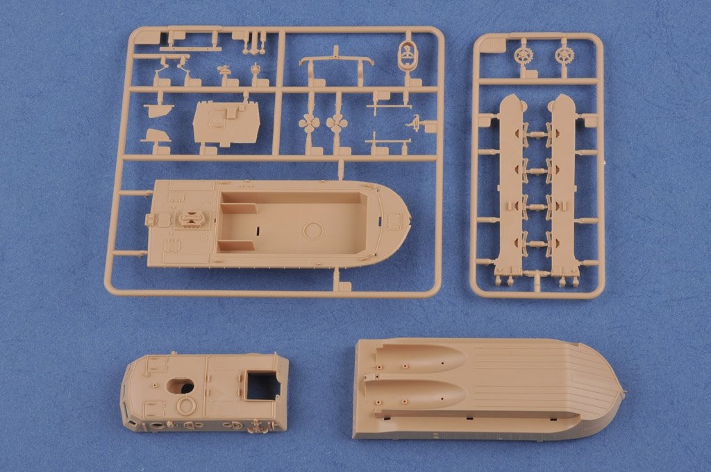 Hobby Boss 82918 German Land-Wasser-Schlepper (LWS) amphibious tractor Early production 1/72 – Bild 4