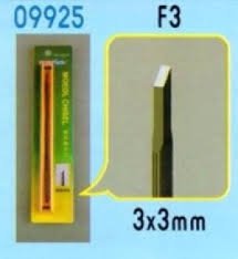 Trumpeter 09925 Chisel F3 chisel 3x3mm