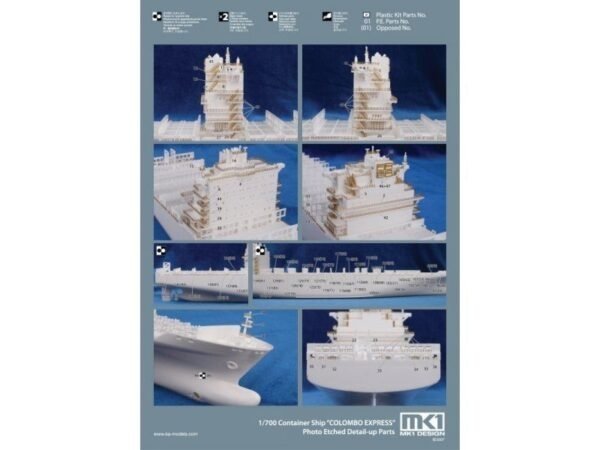 MK1 Design MS-70013 COLOMBO EXPRESS DETAIL-UP PART 1/700 – image 6
