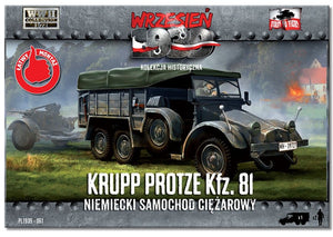 First to Fight PL061 German KRUPP PROTZE Kfz. 81 Truck (1/72) – immagine 2